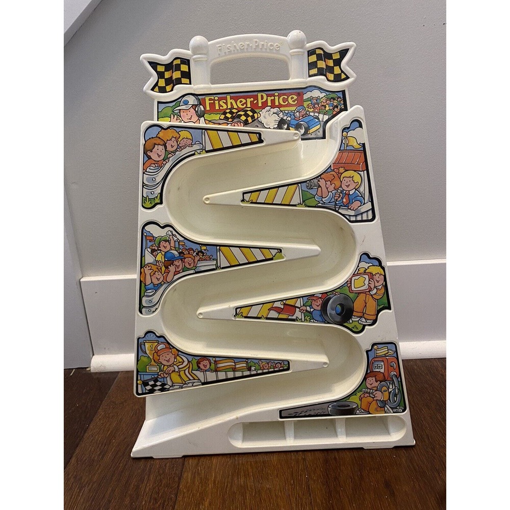 Fisher Price Tumbling Racers - Vertical Race Track No Cars